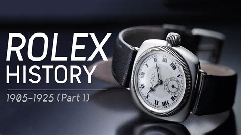 come nasce il marchio rolex|LA STORIA DI ROLEX.